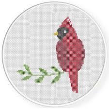 Bird Cross Stitch Pattern Free Cardinal Bird Cross Stitch Pattern Cross Stitch Bird Cross Stitch Patterns Cross Stitch