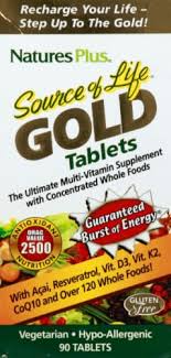 Source of life® gold is the world's most exciting whole food based multivitamin, mineral and live enzyme supplement. Nature S Plus Source Of Life Gold 90 Ct Food 4 Less