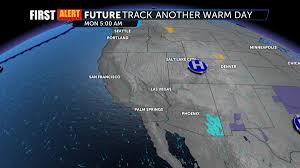 Temps in the 90s to start the week, followed by big changes