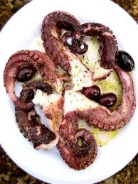 Greek Marinated Octopus In Vinegar Htapodi Ksydato Real Greek Recipes Recipe Greek Recipes Octopus Recipes Greek Recipes Authentic
