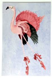 Flamingo Ballerina Postcards Dancing Bird Ballet Recital Etsy Cartoon Girl Drawing Cartoon Drawings Etsy Stationery