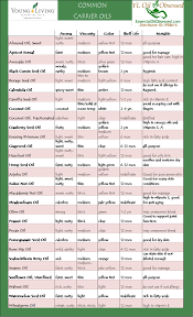 Oily Measurements And Other Handy Charts Essential Oils