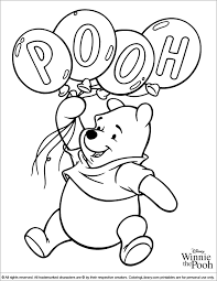 Older kids follow instructions in … Winnie The Pooh Free Coloring Sheet Coloring Library