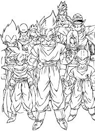 Check spelling or type a new query. Songoku Vegeta Krilin Picolo Tenchinan Yamcha Trunks And C16 Dragon Ball Z Kids Coloring Pages