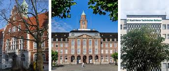 Stadt Herne Eine Stadt Mit Drei Rathausern