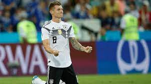 Toni kroos of germany and teammates celebrate the team's second goal during the 2018 fifa world cup russia group f match between germany and sweden at fisht stadium sochia, on june 23, 2018 in sochi, russia. 2018 Fifa World Cup 10 Man Germany Edge Sweden In Thrilling Comeback