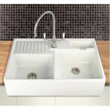 Villeroy Boch Berlioz 80 Double Bowl 895mm X 600mm Apron Fronted Ceramic Kitchen Sink Ber80 Sink Ceramic Kitchen Sinks Kitchen Fittings