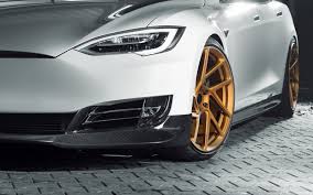 Desktop Wallpaper Tesla Model S Novitec Wheels Luxury Car Hd Image Picture Background 2b4c34