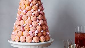 Pink Croquembouche Recipe Recipe Cream Puffs Croquembouche Pbs Food