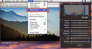 Convert An Image Into Black White With Preview In Mac Os X Osxdaily