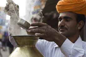 Indian tea shop editorial photography. Image of asian