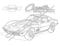 See the best & latest 1970 chevy c10 paint codes coupon codes on iscoupon.com. 1970 Chevrolet Corvette Stingray Adult Coloring Page Etsy