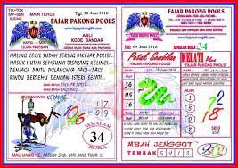 Kode Fajar Pakong Hari Ini