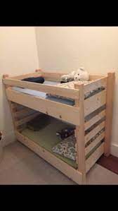 Toddler Bunk Bed Do It Yourself Diy Plans Fits A Crib Size Etsy