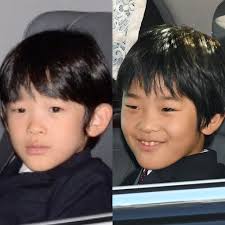 左 本物の悠仁様 右 偽物 愛子様 皇族 ロイヤルファミリー
