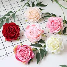 They never wilt and look fresh year after year. 2021 Large Rose Heads Artificial Flowers For Wedding Party Silk Flower Wall Decoration Flores Diy Backdrop Floral Supplies From Shuishu 22 55 Dhgate Com