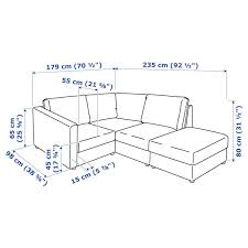 Vimle Ecksofa 3 Sitzig Ohne Abschluss Orrsta Schwarzblau Ikea Deutschland In 2020 Farsta Ecksofa Sofa