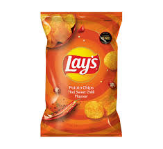Jetzt kommt würze ins geschehen. Lays Pc 200g Thai Sweet Chilli Freeme Hyper