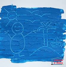 Peinture A La Farine Dessin Grave Cabane A Idees Activites De Dessin Activite Peinture Art Jeunes Enfants
