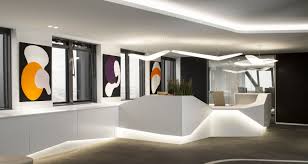 Hall D Accueil Concu Et Realise Par Les Equipes Cleram Style Design Bureau Architecture Amenagement Workspace Inte Amenagement Bureau Bureau Deco Maison