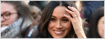 Meghan markle shows off engagement ring at prince harry's side. Meghan Markle Changes Diamond Engagement Ring Ct Diamond Museum