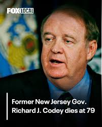 Former New Jersey Gov. Richard J. Codey died peacefully at home surrounded  by family after a brief illness, his family announced. He was 79 years old.