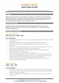 chief of staff resume samples qwikresume