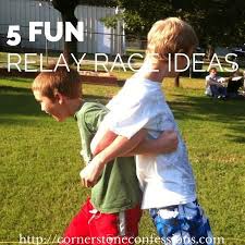 5 Fun Relay Race Ideas Relay Races Relay Games For Kids Kids Relay Races