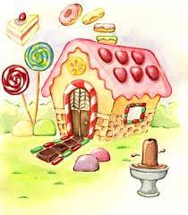 The sweet house of the fairy tale hansel and gretel in theme park efteling. Hansel Gretel Cake House By Zombieoctopus On Deviantart Art Drawings For Kids Candy House Drawing For Kids
