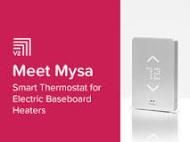 Mysa Smart Thermostat for Electric Baseboard Heaters 240V ...