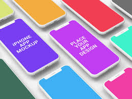 Download Perspective Iphone App Screens Psd Mockup Mockupsq