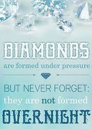 Pressure makes diamonds watercolor diamond inspirational quote wall art print for home decor or gift items similar to pressure makes diamonds art print / typography print inspirational wall art. Diamonds Are Made Under Pressure Fridaylovesong Net Diamond Quotes Pressure Quotes Inspirational Quotes