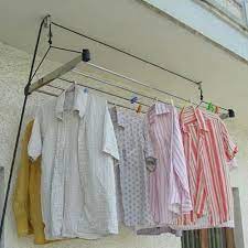 Its extra sturdy, lightweight, and solid framework means you don't have to worry about how you position laundry on the clothes airer, making it easy to quickly hang up a load of laundry. Pulley Cloth Drying Ceiling Hanger à¤›à¤¤ à¤µ à¤² à¤•à¤ªà¤¡ à¤¸ à¤– à¤¨ à¤• à¤¡ à¤° à¤¯à¤° à¤¸ à¤² à¤— à¤• à¤² à¤¥ à¤¡ à¤° à¤¯à¤° N R Industries Hyderabad Id 10654185597