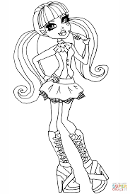 Monster High Para Colorear
