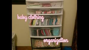 How to organize baby clothes without a closet. Baby Clothing Organization And Storage On A Budget Youtube
