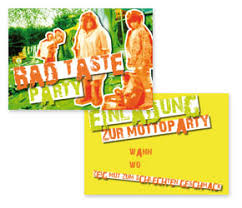 Kostenlose Einladung Fur Das Motto Einer Bad Taste Party Ideen Mottoparty Stimme deine gäste mit lustigen einladungssprüchen auf dein partymotto ein.