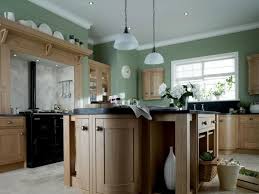 Kitchens Painted With Trendy Colors 50 Ideas Green Kitchen Walls Maple Kitchen Cabinets Green Kitchen Paint