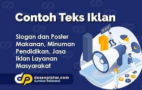 Contoh Teks Iklan Dosenpintar Com