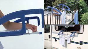 Drying racks not only rid costly energy bills, but they are lightweight, easy to stash away and portable too! Bries Balcony And Window Laundry Dryer By Metaltex Youtube