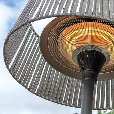 Kettler kalos plush table top electric patio heater grey reviews. Kettler Kalos Plush Floor Standing Garden Heater Lamp