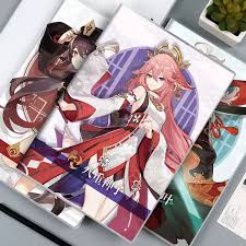 笔记本原神子胡桃钟离魈雷电将军八重神子散兵周边本子记事本