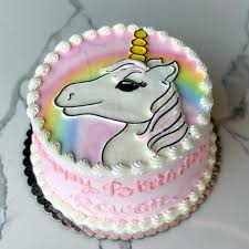 The urge to draw a kawaii unicorn is ageless ! Unicorn Rainbow Drawing We Create Delicious Memories Oakmont Bakery