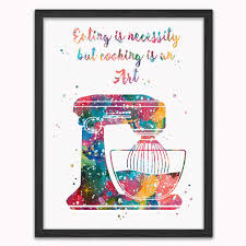 Featuring a bold color palette with emerald green, gold and black.and did i mention gorgeous tropical florals? Baker S Kitchen Watercolor Print Cute Wall Art Interior Design Decorating Ideas Home Decorating Original Painting Wall Decor Giclee Prints Lifepharmafze Com