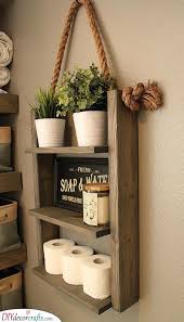 Just like this idea, make some floating shelves in the corner. Bathroom Design Ideas Best Bathroom Designs Diy Deco Crafts Home Decor Diy Gift Diy Craft Ideas Diy Ideen Deko Ideen