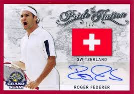 Shop ebay for great deals on roger federer tennis trading cards. Pride Of The Nation Auto Roger Federer Checklistcenter Com