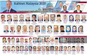 Senarai menteri kabinet malaysia 2018 yang memegang tampuk pemerintahan untuk penggal ini selama 5 tahun nanti. Senarai Penuh Kabinet