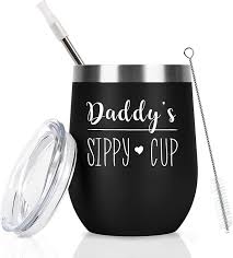 A few sips of the aromatic magic stuff later and you're suddenly awake and motivated to tackle your day head on. Buy Dad Gifts Daddy S Sippy Cup Stainless Steel Wine Tumbler Father S Day Birthday Gifts For Dad Daddy New Dad Father Papa Men Dad Gift From Daughter Son Insulated Wine Tumbler With Straw 12oz