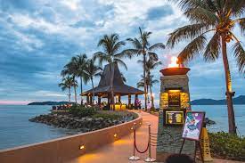 Hilton kota kinabalu (kota kinabalu). Best Sunset View At Kota Kinabalu Sunset Bar Shangri La S Tanjung Aru Resort Spa Kota Kinabalu Sabah Crisp Of Life