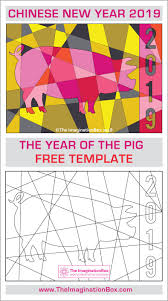 Teach your kid about dragon dance with this playful coloring page. This Chinese New Year 2019 Year Of The Pig Free Printable Coloring Activity Is An Ea Chinese New Year Kids New Year Coloring Pages Chinese New Year Activities