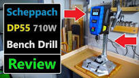 Scheppach DP55 710W Bench Pillar Drill (Tool Review)